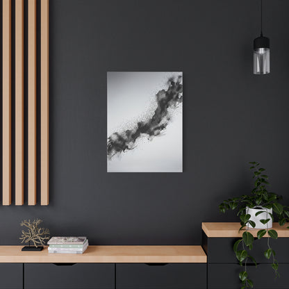 Abstract Ink Motion Romance Minimal Wall Art & Canvas Print