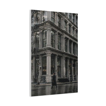 SoHo Cast Iron Corner Study Wall Art & Canvas Print