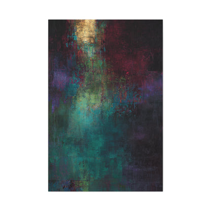 Jewel Tone Abstract Texture Wall Art & Canvas Print