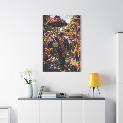 Grand Marshal Brass Band Parade Wall Art & Canvas Print
