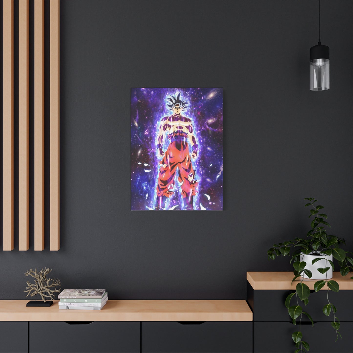 Dragon Ball Z Perfected Ultra Instinct Goku Poster Wall Art & Canvas Print