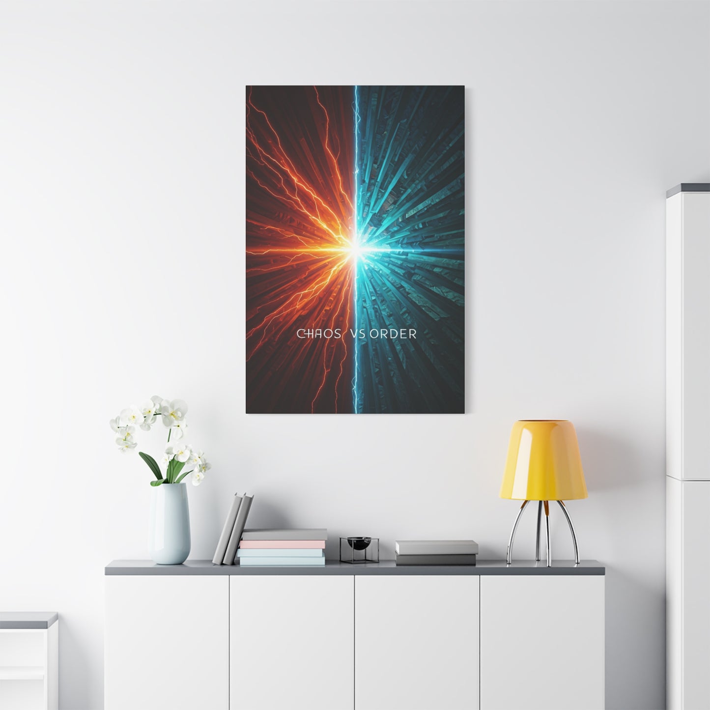 Chaos Versus Order Wall Art & Canvas Prints