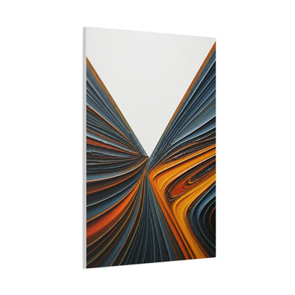 Converging Pathways Abstract Wall Art & Canvas Prints