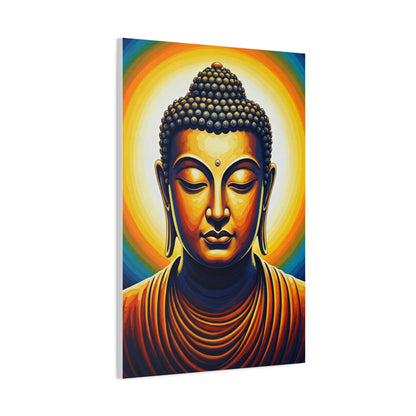 Rainbow Aura Enlightenment Buddha Wall Art & Canvas Prints