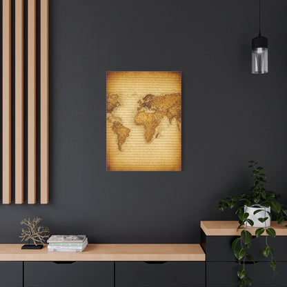 Classic Nautical Map with Ships Wall Art & Canvas Prints