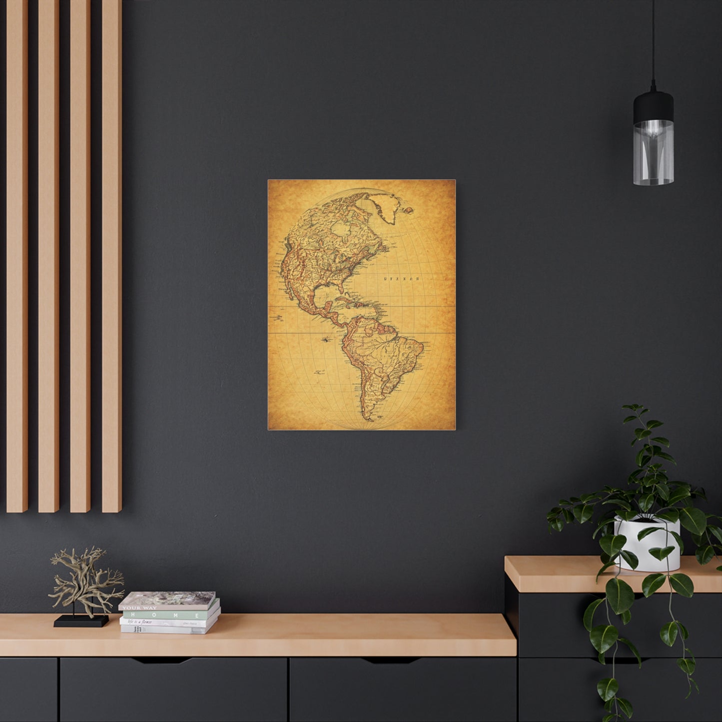 Nautical Ship Map Antique Wall Art & Canvas Prints