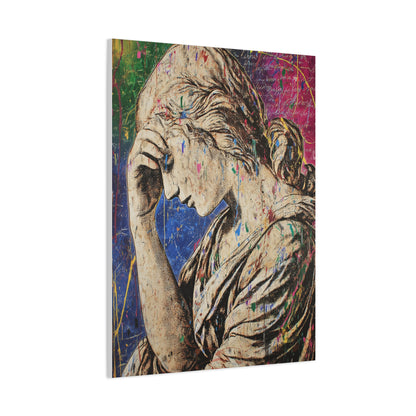 Graffiti Renaissance Sculpture Wall Art & Canvas Print