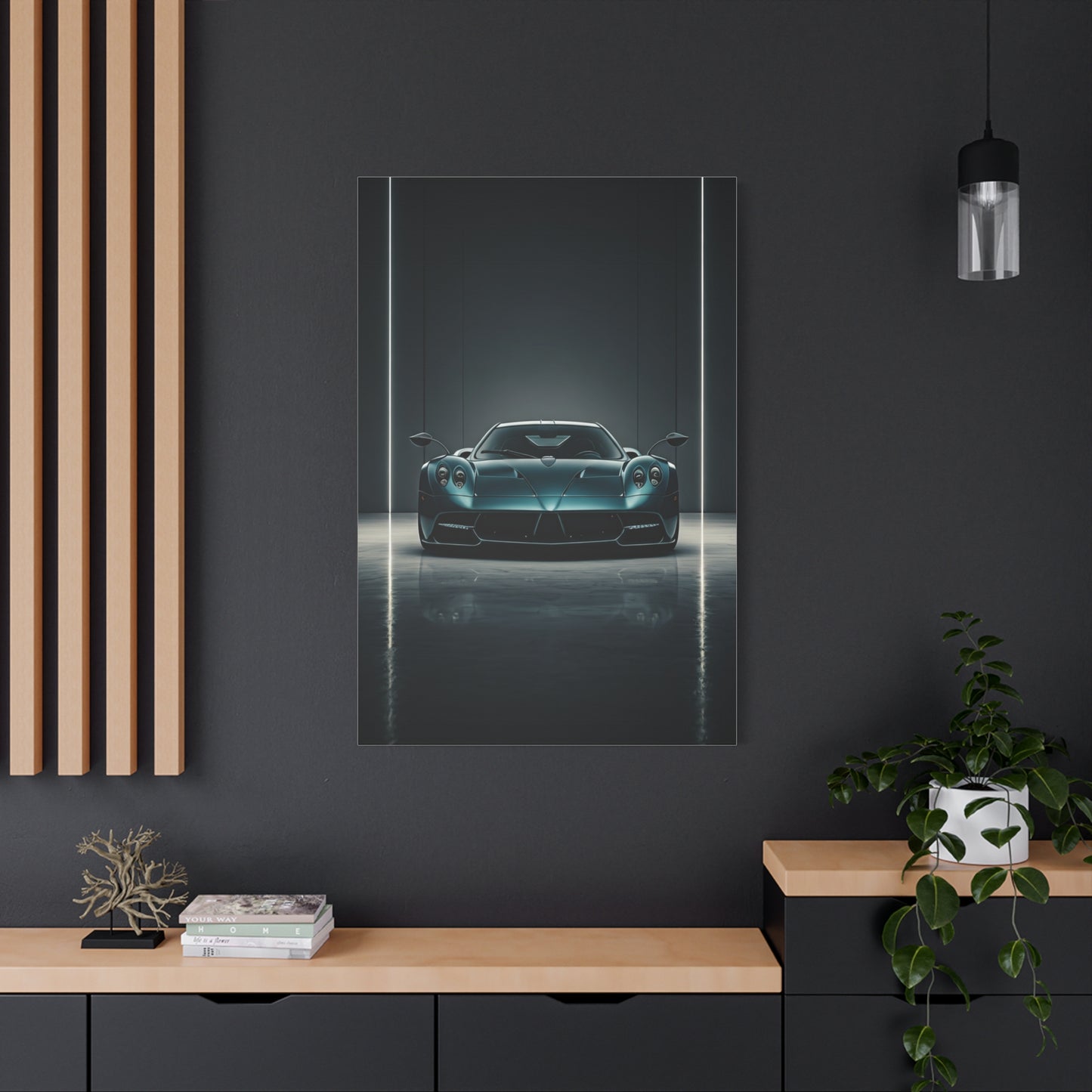 Pagani Huayra Museum Display Wall Art & Canvas Prints