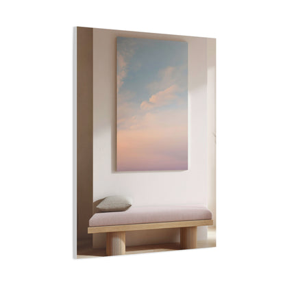 Soft Horizon Spa Waiting Room Wall Art & Canvas Print