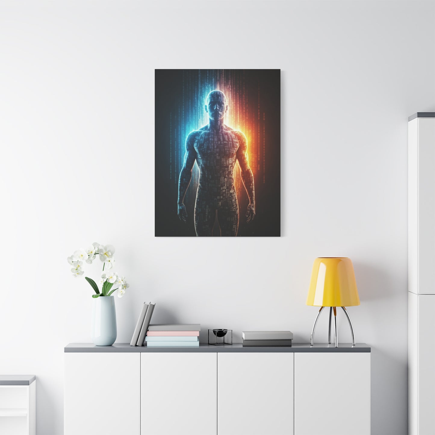 Digital Human Evolution Wall Art & Canvas Prints