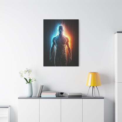 Digital Human Evolution Wall Art & Canvas Prints