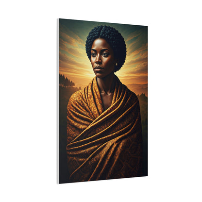 Golden Horizon Queen Portrait Wall Art & Canvas Prints