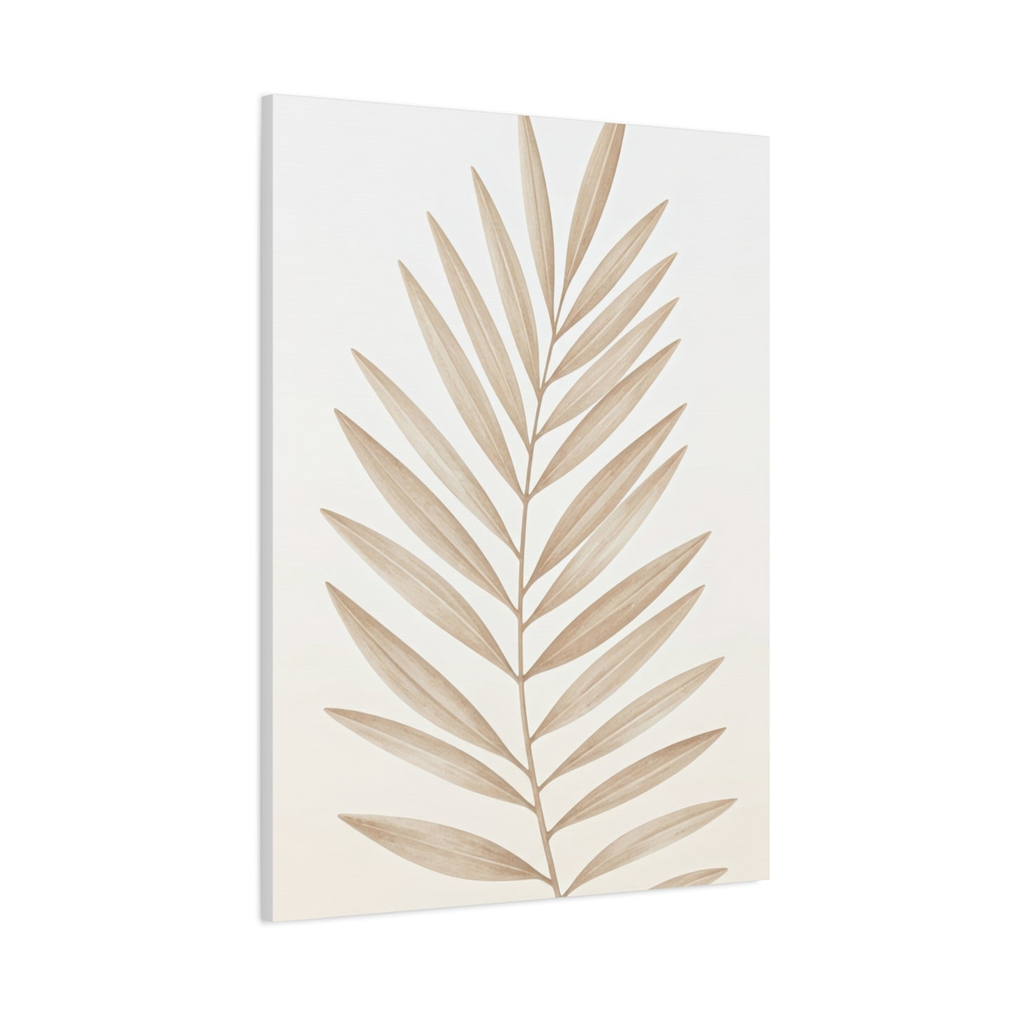 Neutral Palm Silhouette Wall Art & Canvas Prints