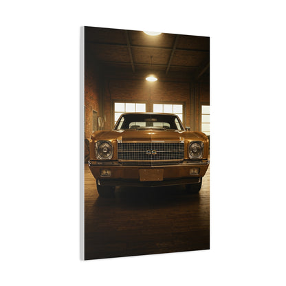 Chevrolet Chevelle SS Vintage Muscle Garage Wall Art & Canvas Prints
