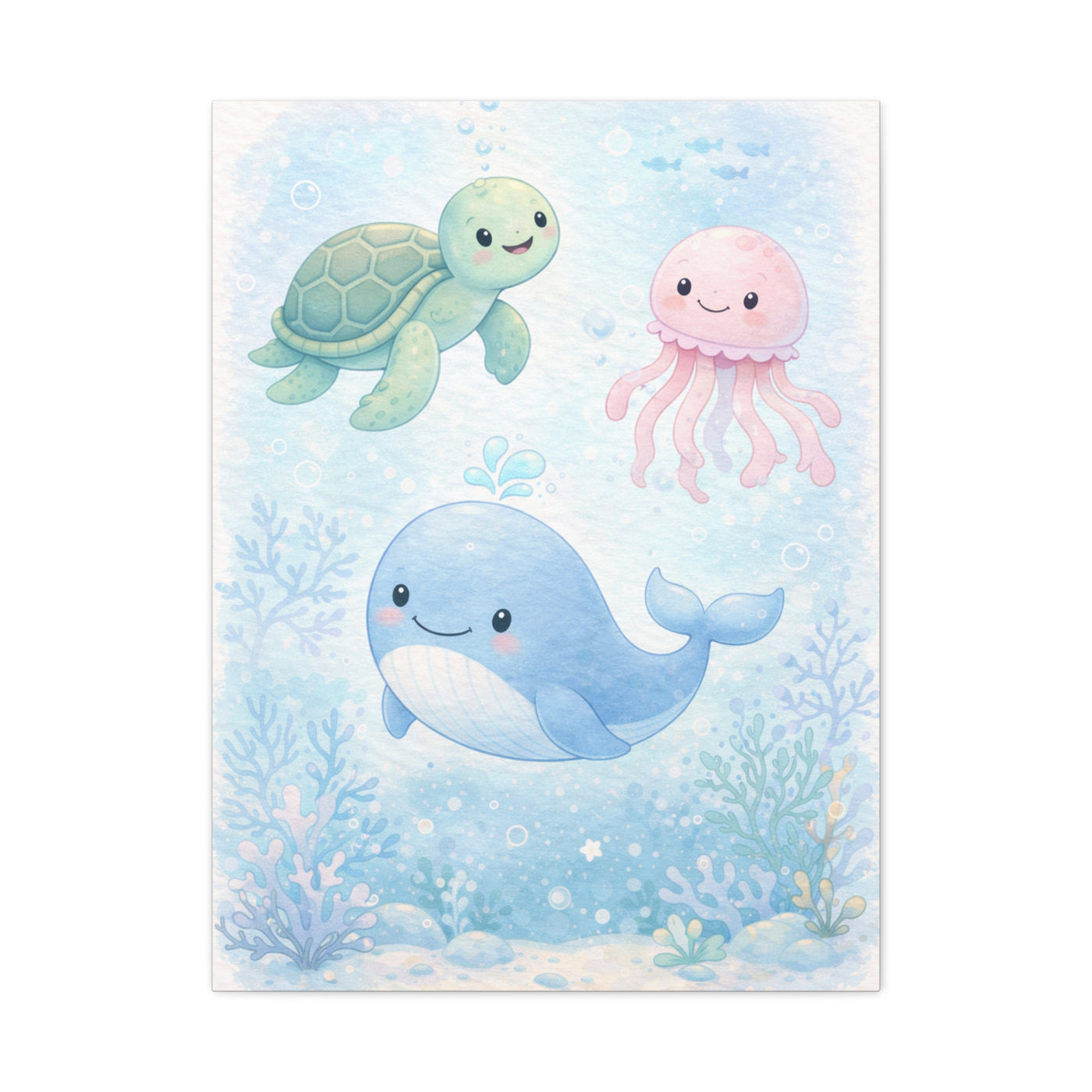 Ocean Friends Underwater Wall Art & Canvas Print