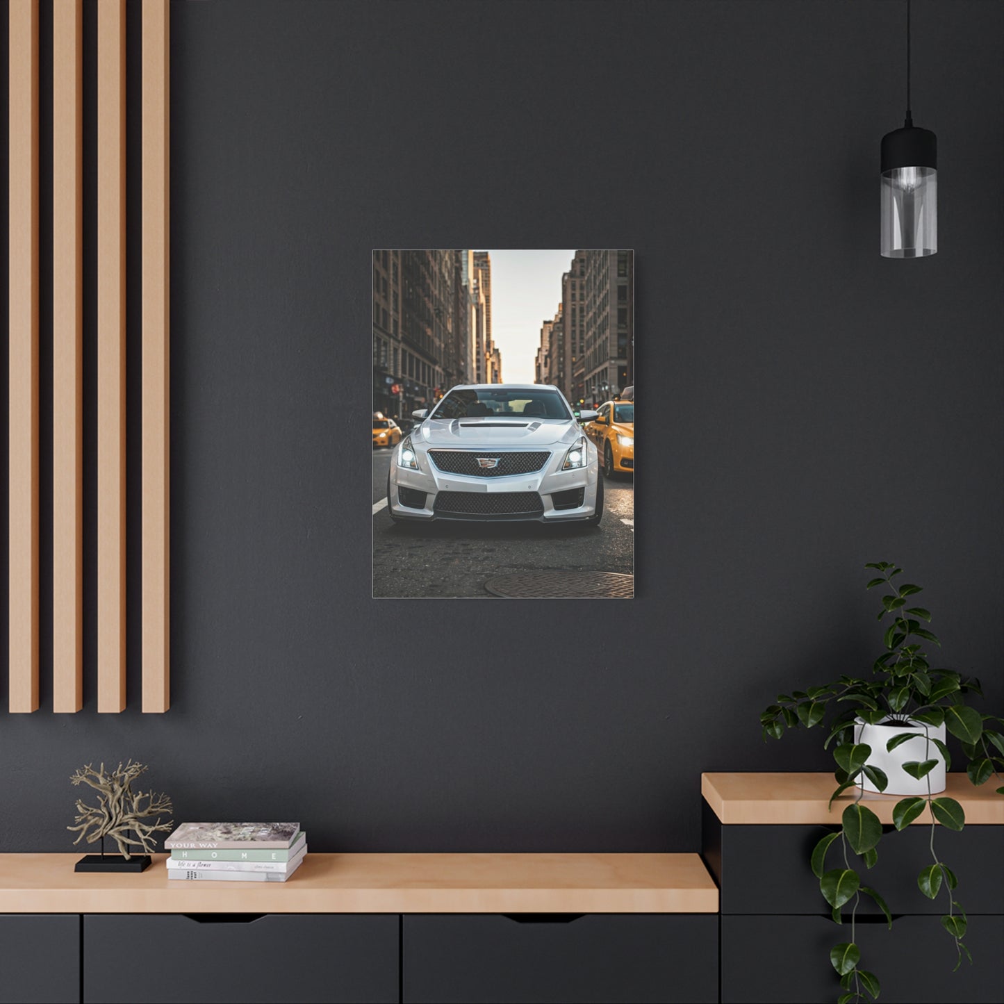 Cadillac CTS-V City Dominance Wall Art & Canvas Prints