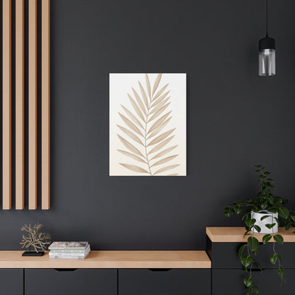 Neutral Palm Silhouette Wall Art & Canvas Prints