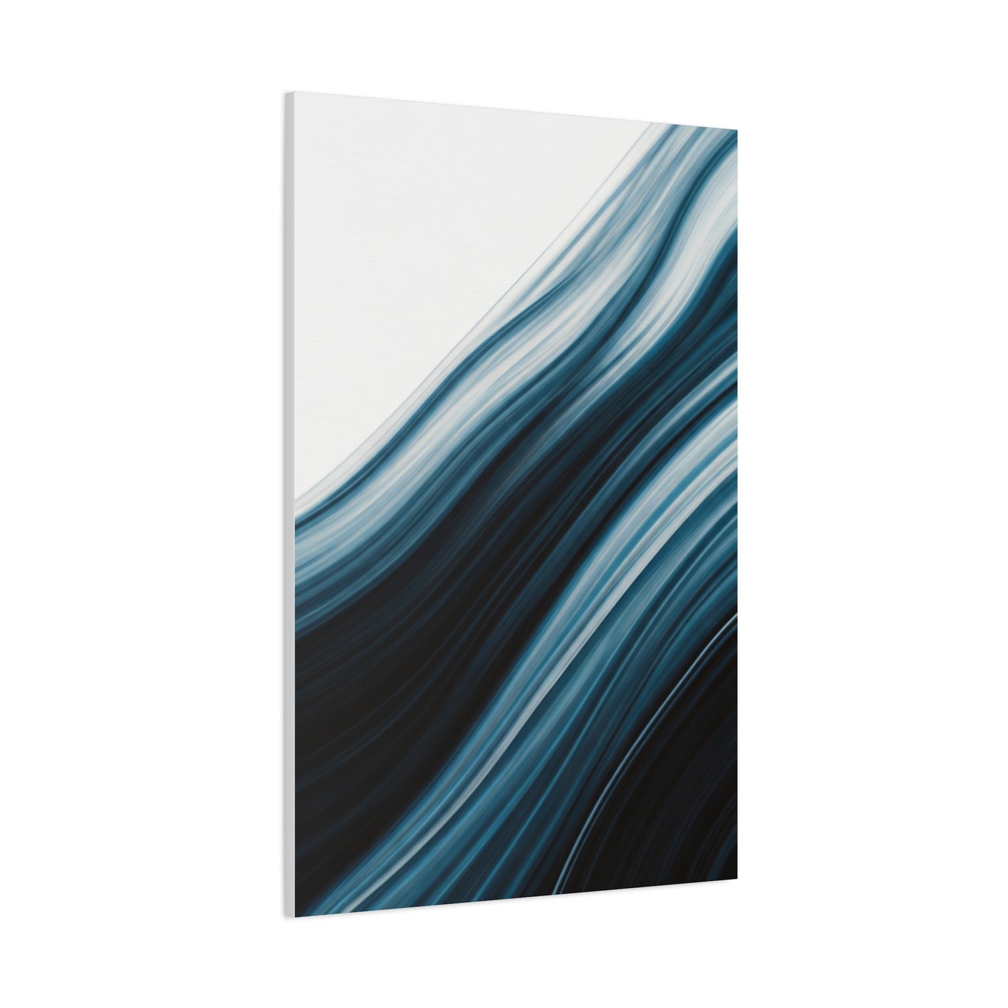 Midnight Tide Flow Abstract Wall Art & Canvas Prints