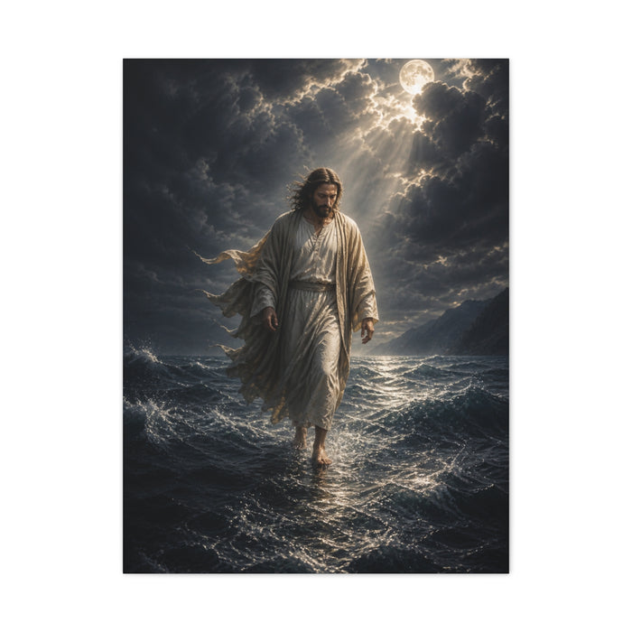 Jesus Walking on Water Wall Art & Canvas Print
