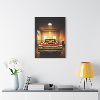Plymouth Road Runner Tungsten Garage Wall Art & Canvas Prints