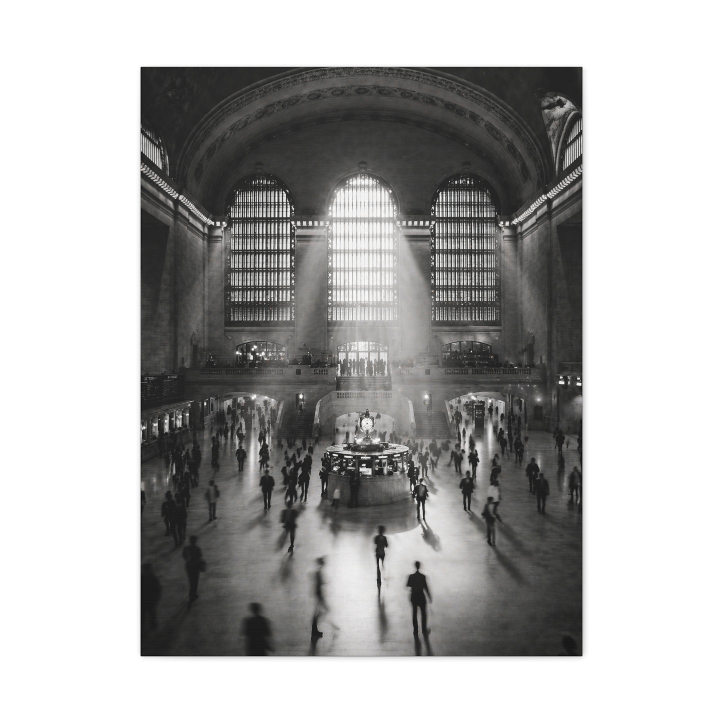 Grand Central Light & Motion Study Wall Art & Canvas Print