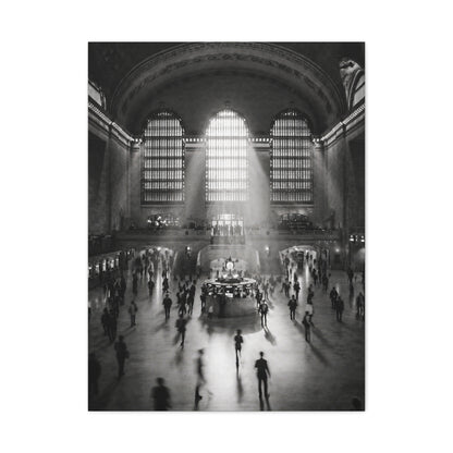 Grand Central Light & Motion Study Wall Art & Canvas Print