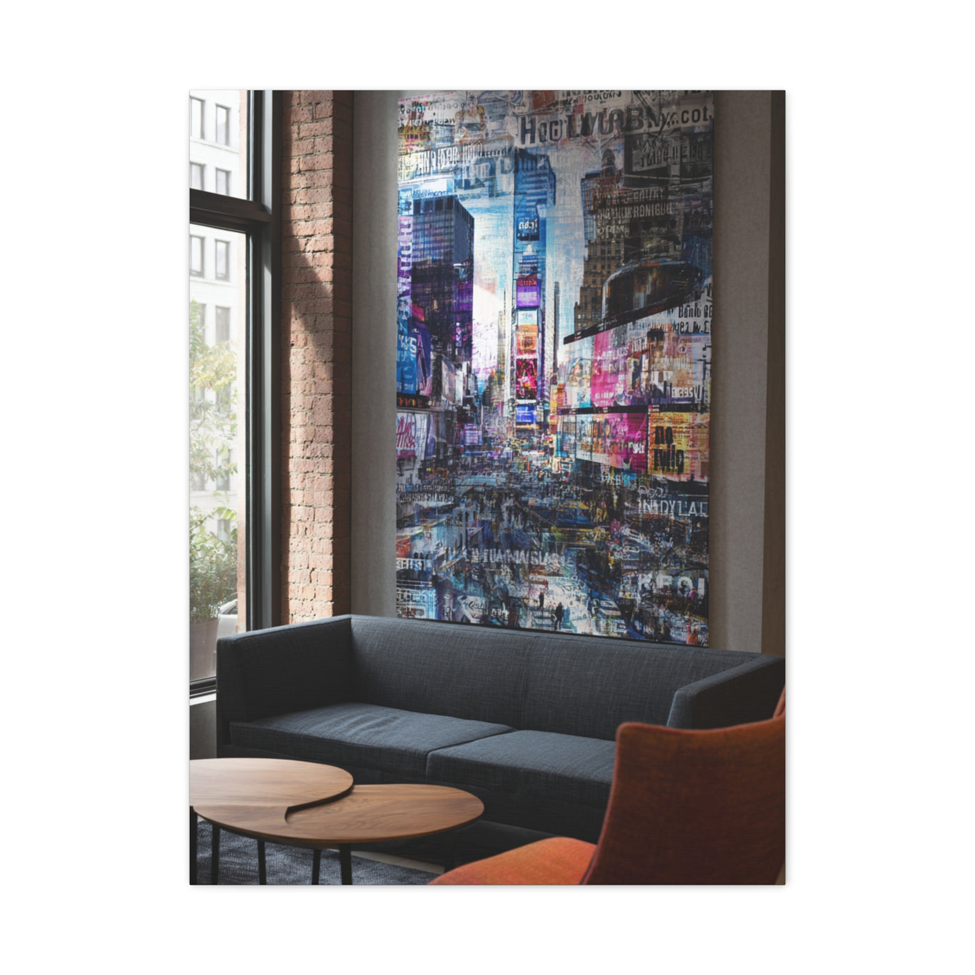 City And Culture Collage Artwork Wall Art & Canvas Print