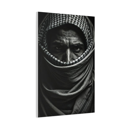 Eyes of Endurance Black & White Portrait Wall Art & Canvas Prints