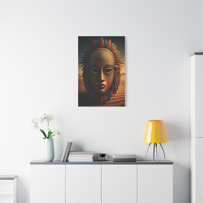 Sacred Tribal Mask Wall Art & Canvas Prints