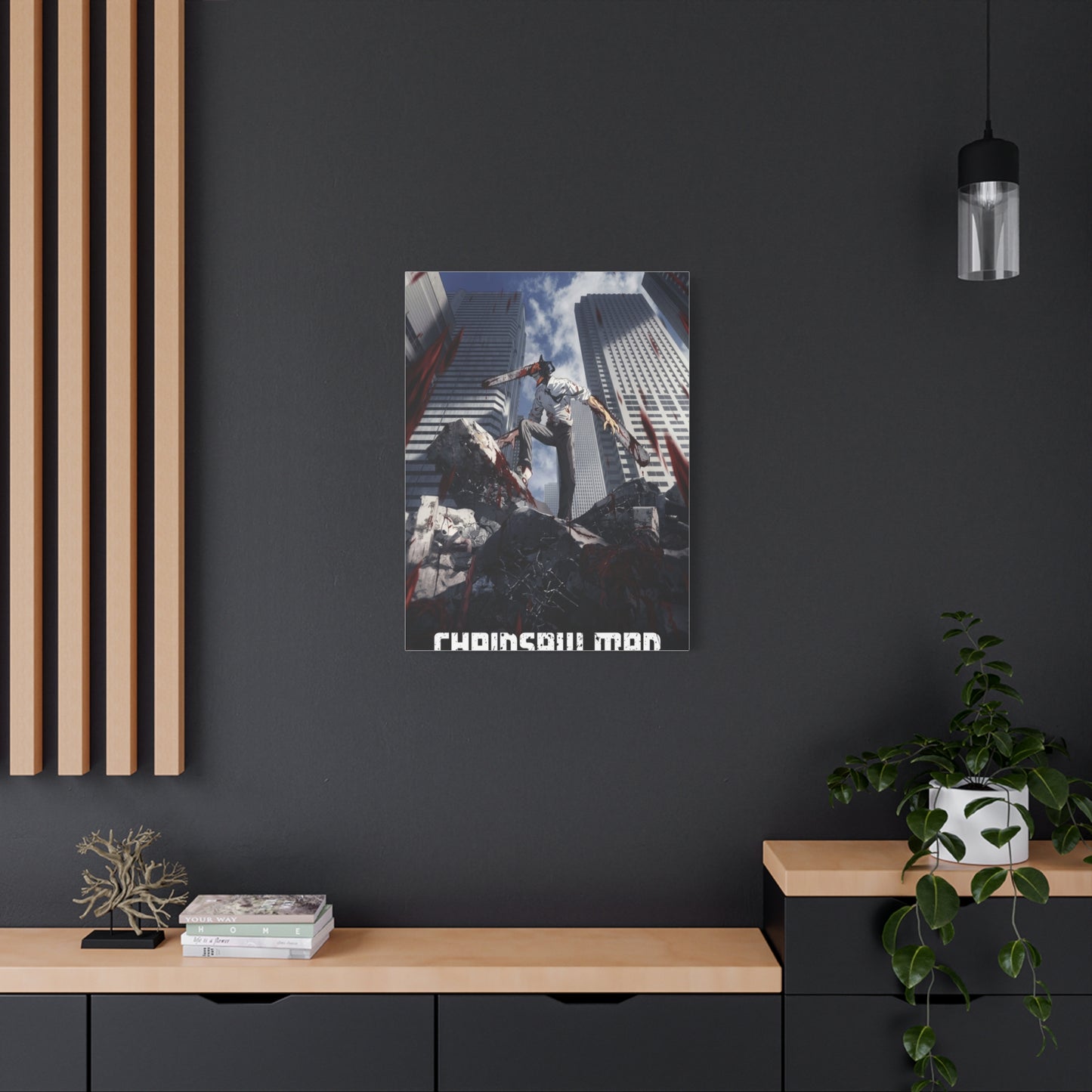 Chainsaw Man Poster Wall Art & Canvas Print