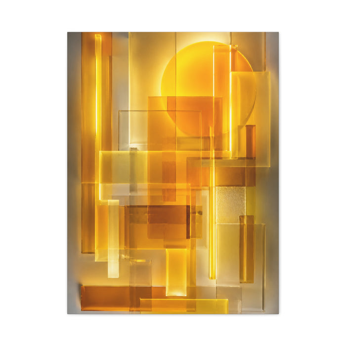 Acrylic Glass Luminous Panel Abstract Wall Art & Canvas Print