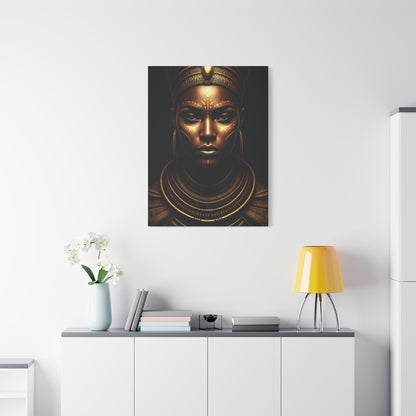 Sacred Queen of Gold Wall Art & Canvas Prints