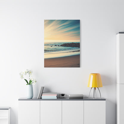Soft Coastal Breeze Shoreline Wall Art & Canvas Prints