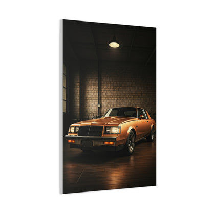 Classic Buick Regal Coupe in Heritage Garage Wall Art & Canvas