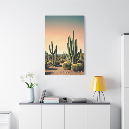 Sonoran Desert Cactus Garden Wall Art & Canvas Prints