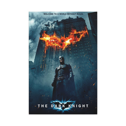 The Dark Knight Batman Movie Poster Wall Art & Canvas Print
