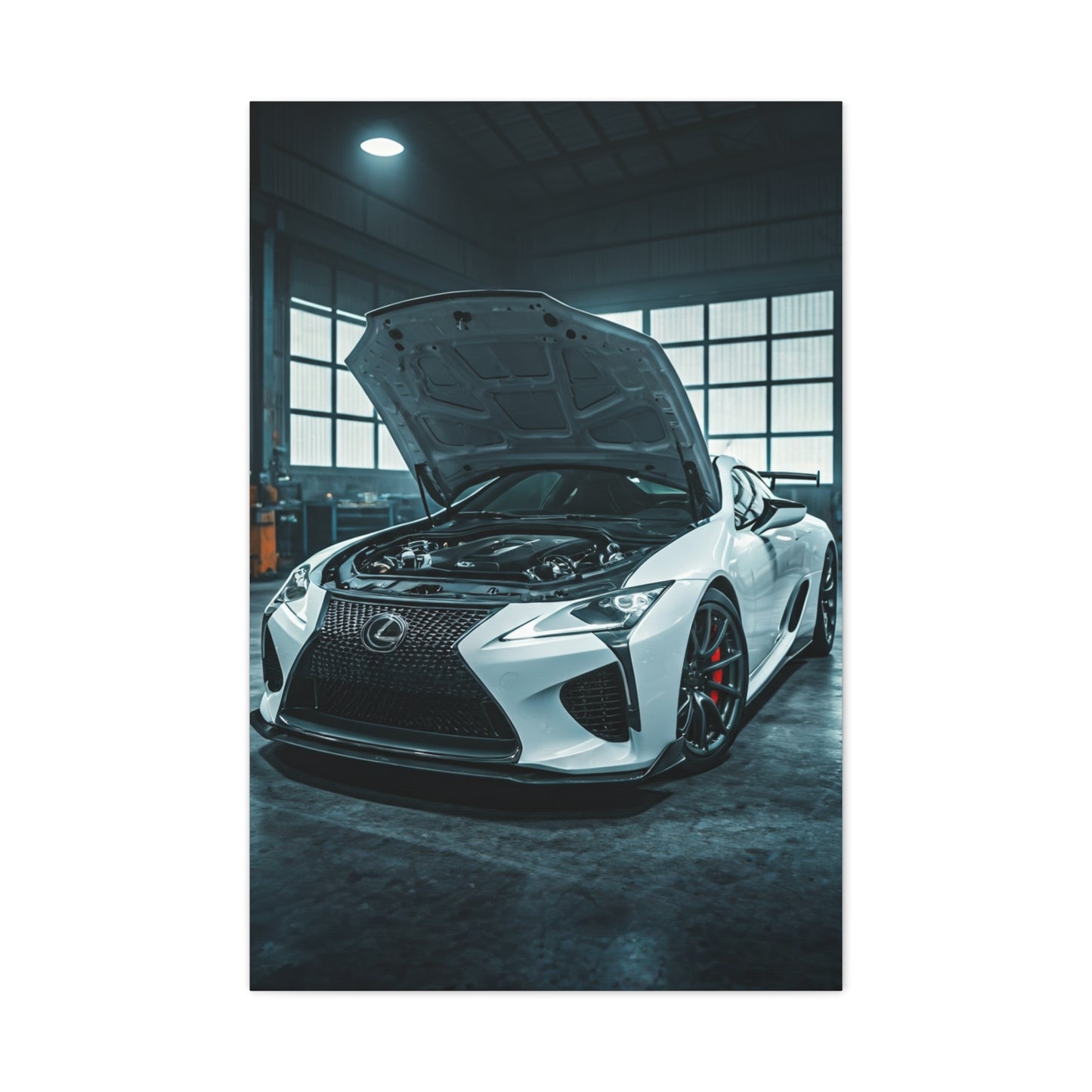 Lexus LC 500 Night Workshop Mood Wall Art & Canvas Prints