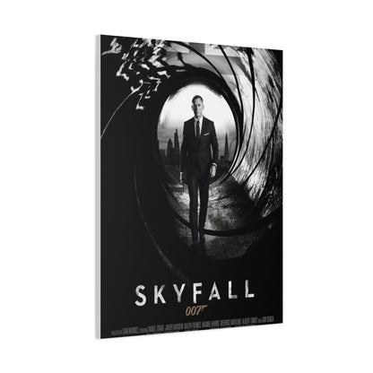 Skyfall Movie Poster Wall Art & Canvas Print