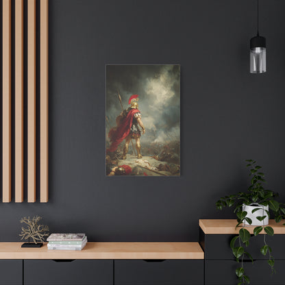 Mars Roman God Of War Battlefield Vision Wall Art & Canvas Print