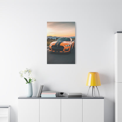 Ford Mustang Shelby GT500 Mountain Pass Assault Wall Art & Canvas Prints