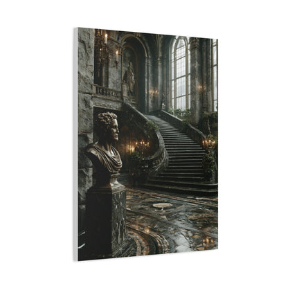 Grand Italian Staircase Interior Wall Art & Canvas Print