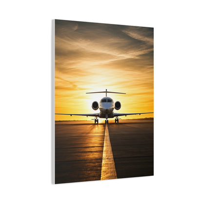 Runway Golden Departure Wall Art & Canvas Prints