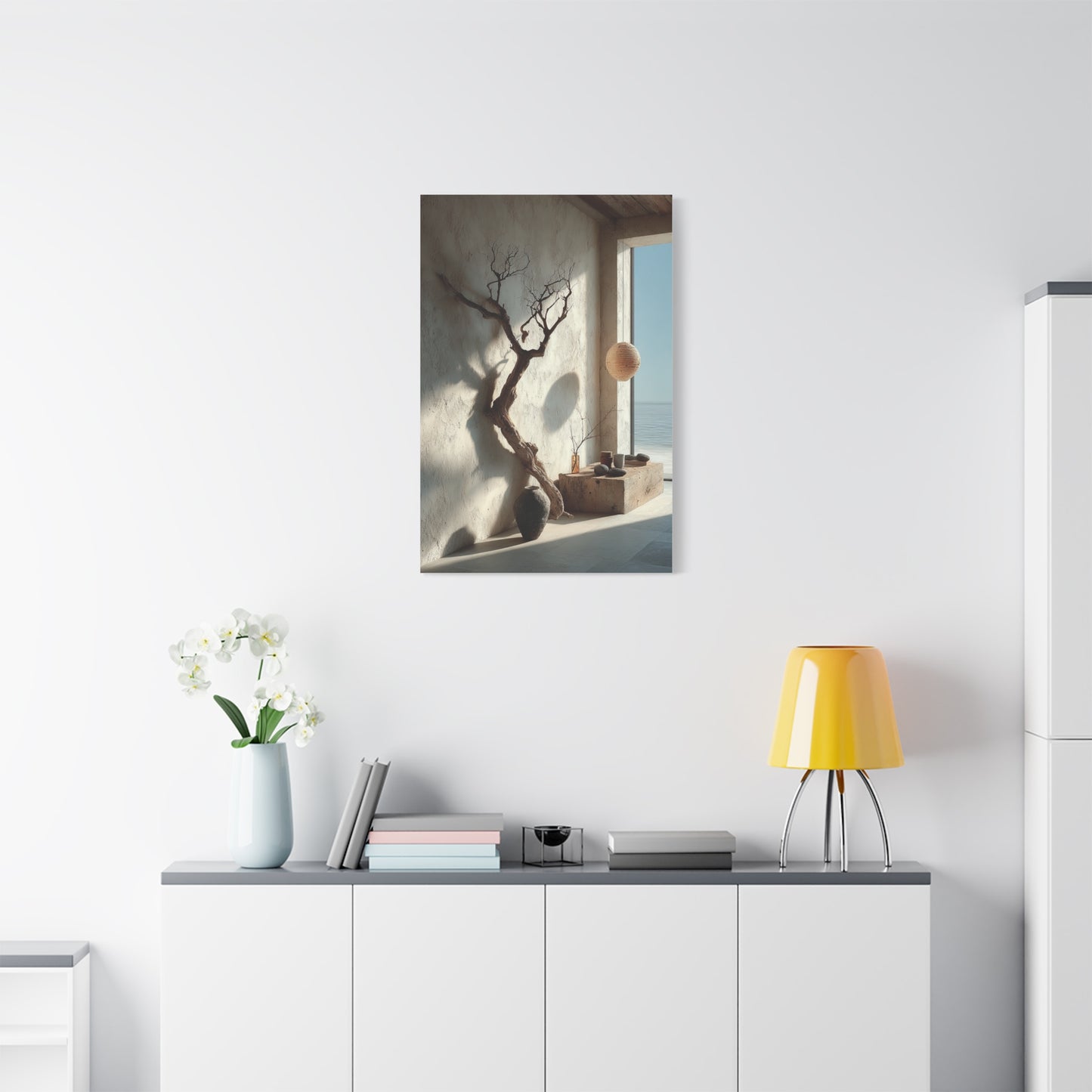 Wabi-Sabi Driftwood Interior Wall Art & Canvas Print