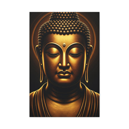 Soft Glow Enlightenment Buddha Wall Art & Canvas Prints