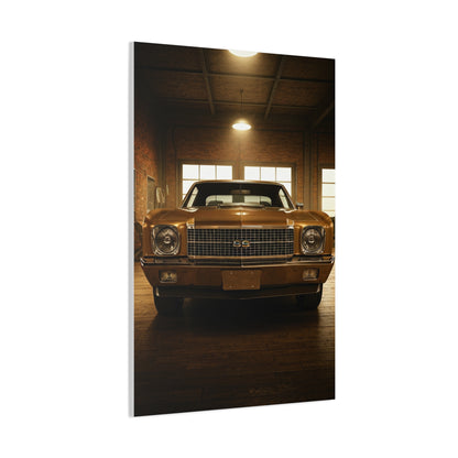 Chevrolet Chevelle SS Vintage Muscle Garage Wall Art & Canvas Prints