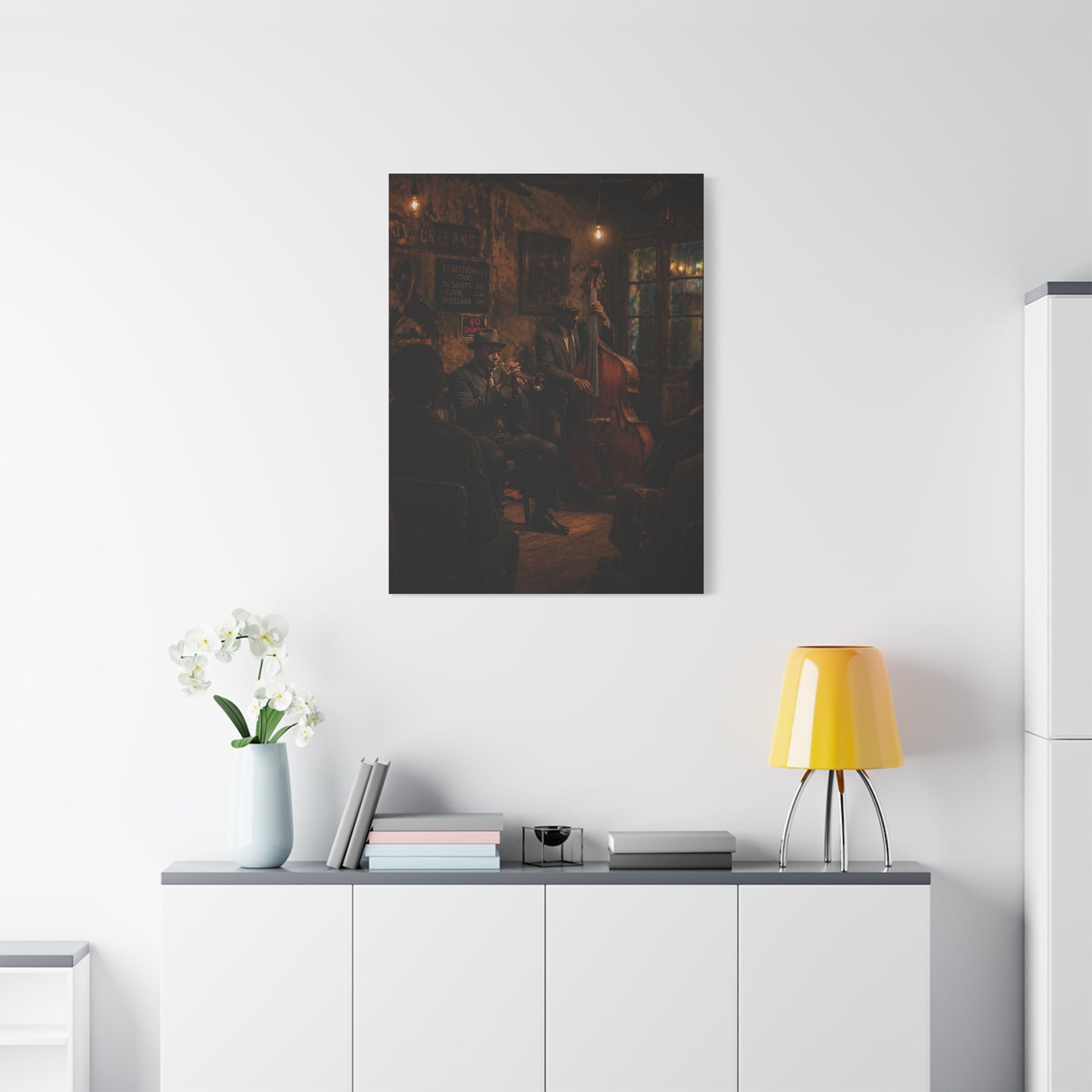 Preservation Hall Jazz Scene Wall Art & Canvas Print