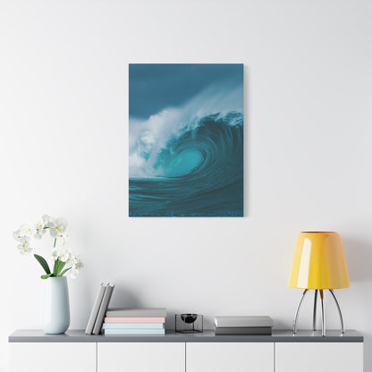 Powerful Ocean Wave Motion Wall Art & Canvas Print