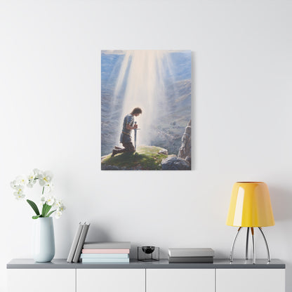 King Arthur Claiming Excalibur Sacred Destiny Wall Art & Canvas Print