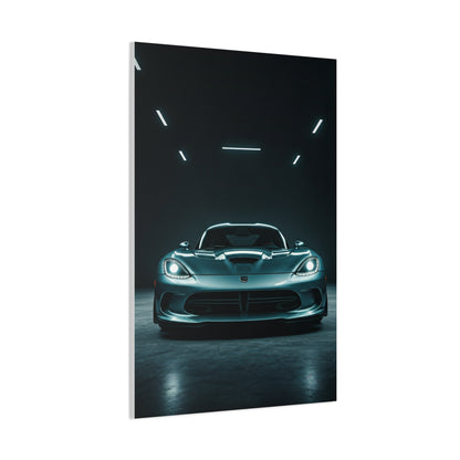 Dodge Viper Showroom Centerpiece Wall Art & Canvas Prints