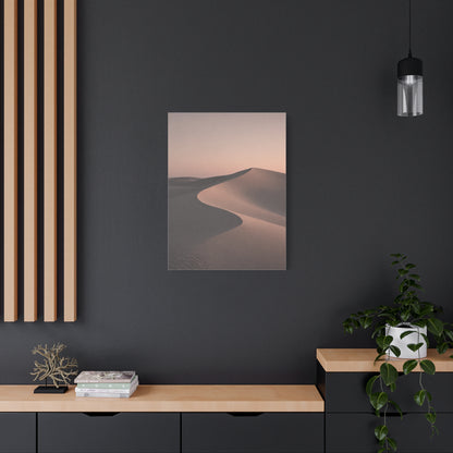 Minimal Desert Serenity Wall Art & Canvas Print